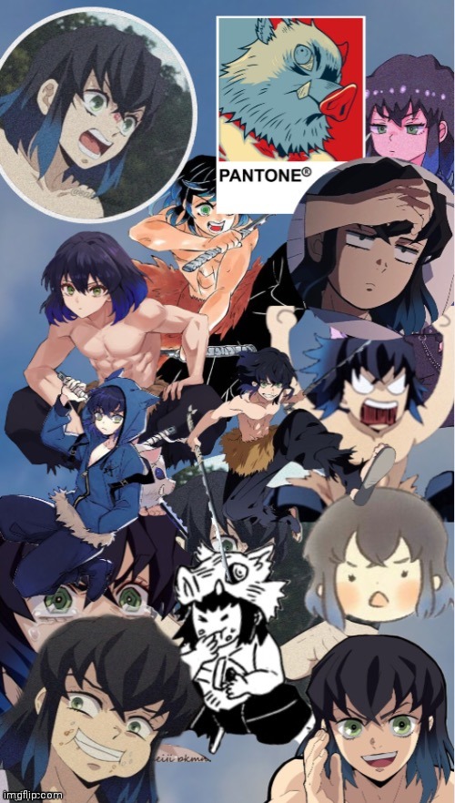 inosukeeeee | image tagged in inosukeeeee | made w/ Imgflip meme maker