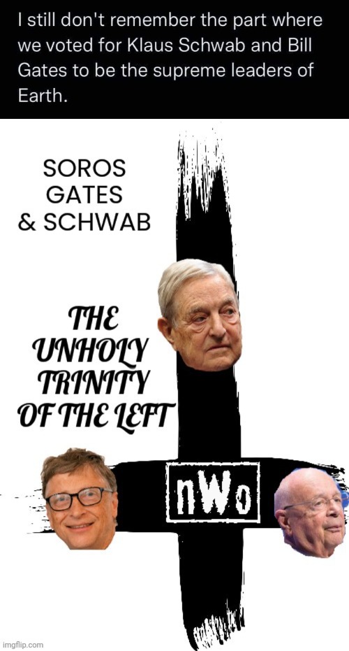 Unholy Trinity of the Left | image tagged in soros | made w/ Imgflip meme maker