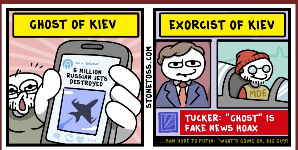 Stonetoss Ghost of Kiev Blank Meme Template