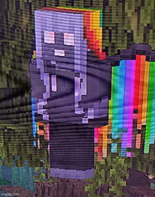 This is my Minecraft skin (photo quality is crap) | image tagged in minecraft | made w/ Imgflip meme maker