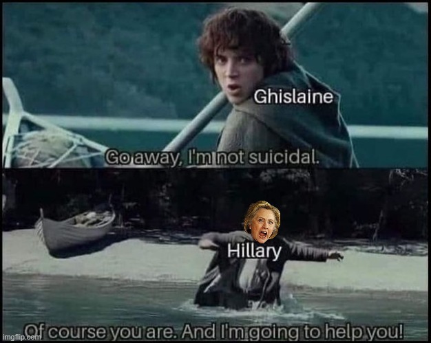 image tagged in hilary clinton,ghislaine maxwell,jeffrey epstein | made w/ Imgflip meme maker