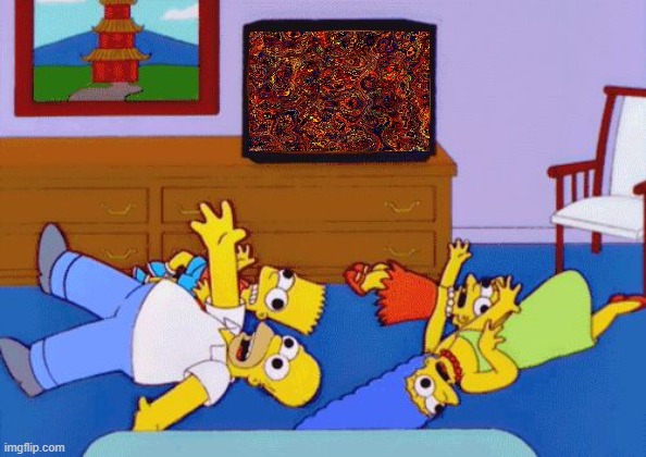 Simpsons Seizure | image tagged in simpsons seizure | made w/ Imgflip meme maker