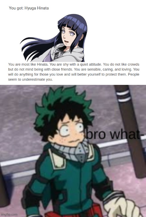 inaccurate as heck | image tagged in bro what- deku face | made w/ Imgflip meme maker