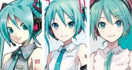 miku stare Blank Meme Template