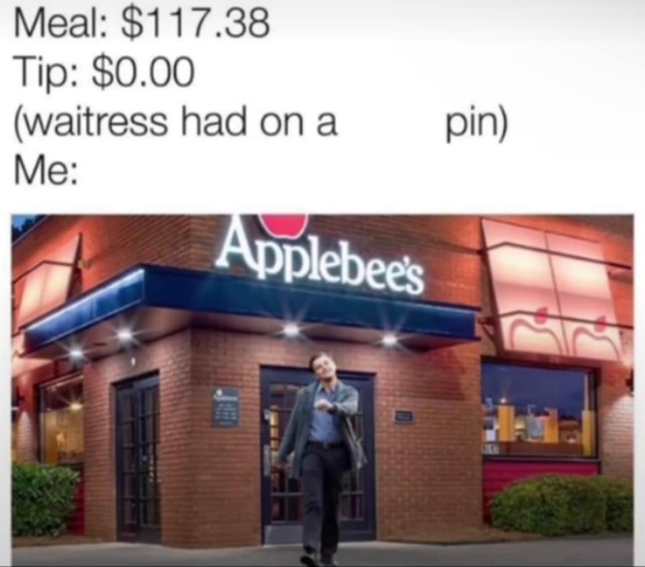 Waitress Blank Meme Template