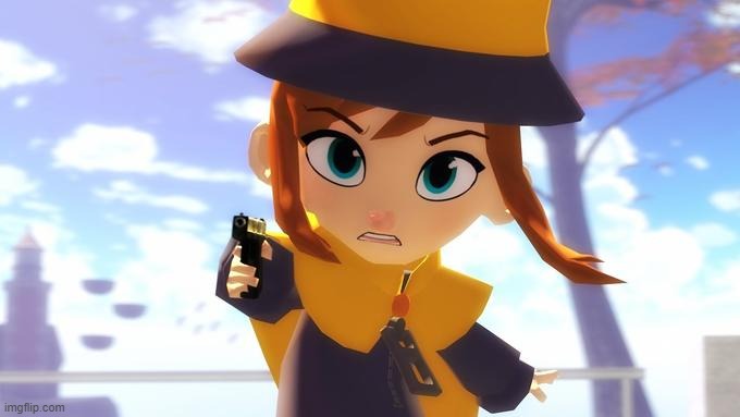 Hat Kid with a gun | image tagged in hat kid with a gun | made w/ Imgflip meme maker