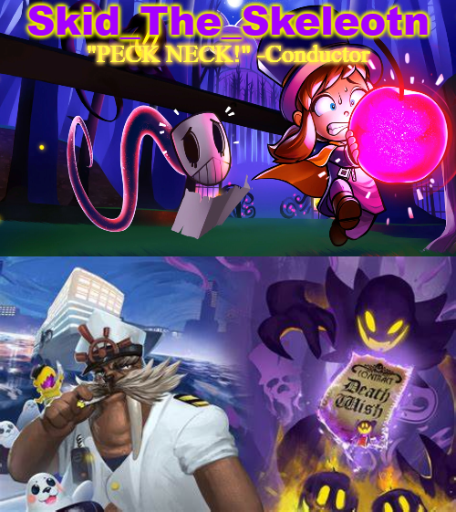 Skid/Toof's A Hat In Time temp Blank Meme Template