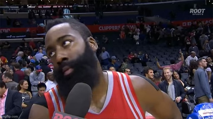 James Harden eyeroll | image tagged in james harden eyeroll | made w/ Imgflip meme maker