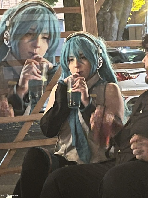 sad miku | image tagged in sad miku | made w/ Imgflip meme maker