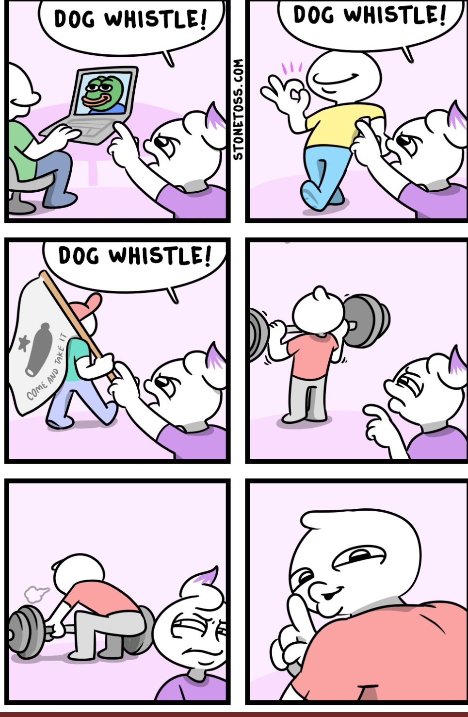 Stonetoss dog whistle Blank Meme Template