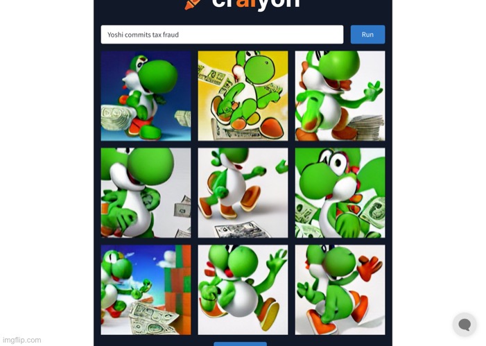 Second image is the best | image tagged in yoshi,tax fraud | made w/ Imgflip meme maker