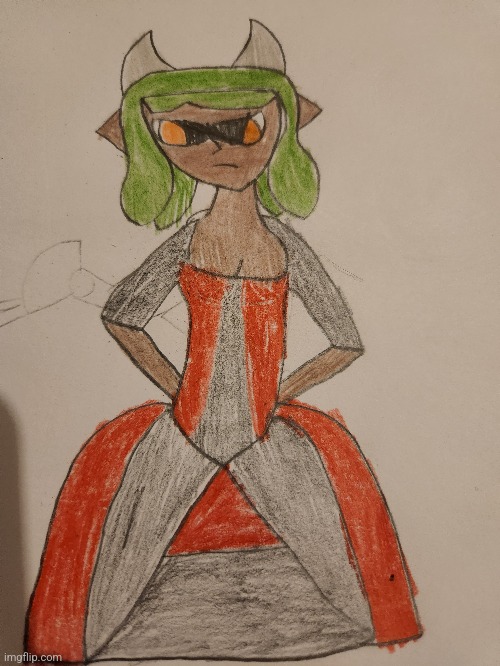 my oc Inkmatas in 1786 fashion | made w/ Imgflip meme maker