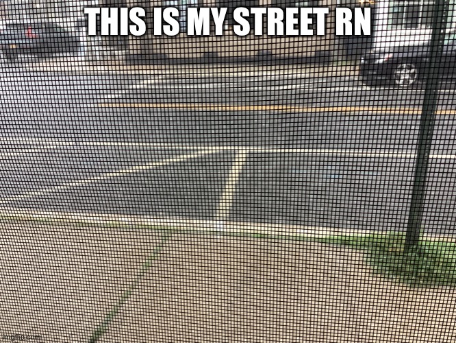 Flash flood to me, :=( wait, I HAVE THE HIGHGROUND | THIS IS MY STREET RN | image tagged in flashflood | made w/ Imgflip meme maker