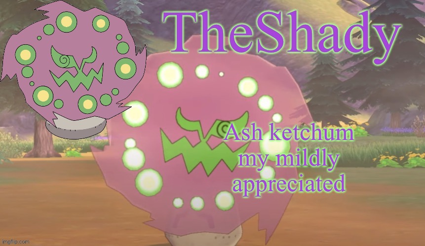 TheShady spiritomb temp | Ash ketchum my mildly appreciated | image tagged in theshady spiritomb temp | made w/ Imgflip meme maker