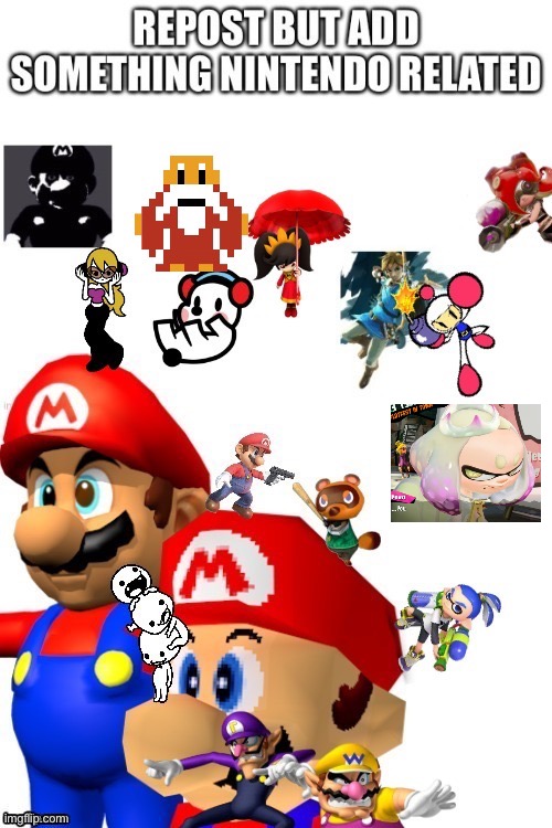 Repost Nintendo | image tagged in nintendo,repost,splatoon 2 | made w/ Imgflip meme maker