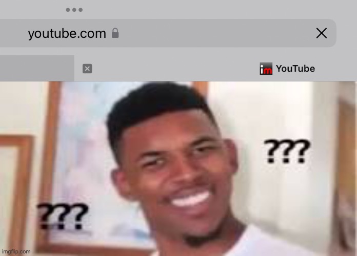 The imgflip picture.. | image tagged in confused black guy,wtf,cursed image,hold up,imgflip,youtube | made w/ Imgflip meme maker
