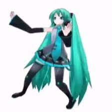 High Quality miku hol up Blank Meme Template