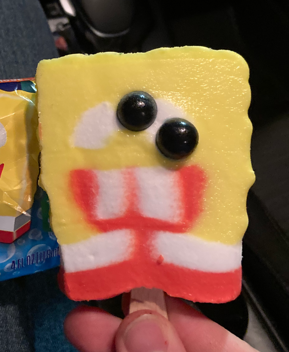 SpongeBob popsicle Blank Meme Template