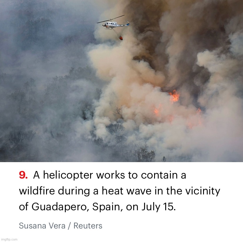 Choppyboi has it under control. | image tagged in forest fire in spain | made w/ Imgflip meme maker