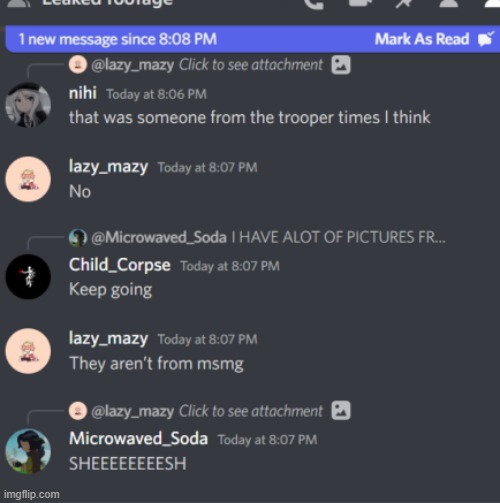 we hacked into Badtime's account lmfao- Or just me I think no one else showed up | made w/ Imgflip meme maker