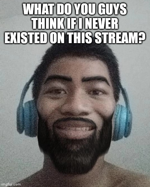 i'm the one who shaped msmg into the msmg we have now. | WHAT DO YOU GUYS THINK IF I NEVER EXISTED ON THIS STREAM? | made w/ Imgflip meme maker