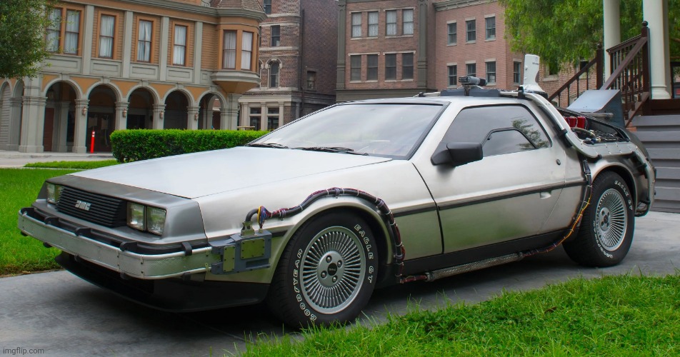 Delorean Time-Machine | image tagged in delorean time-machine | made w/ Imgflip meme maker