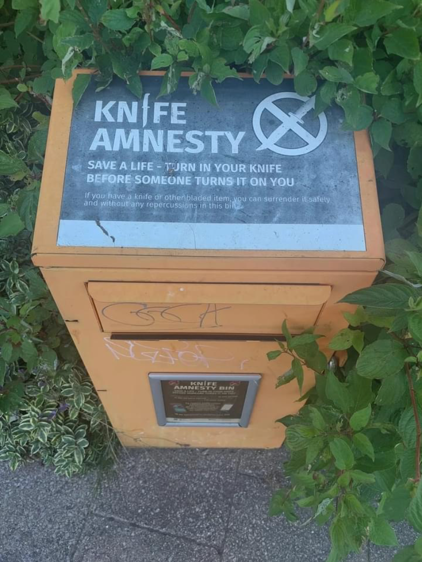 Knife amnesty Blank Meme Template