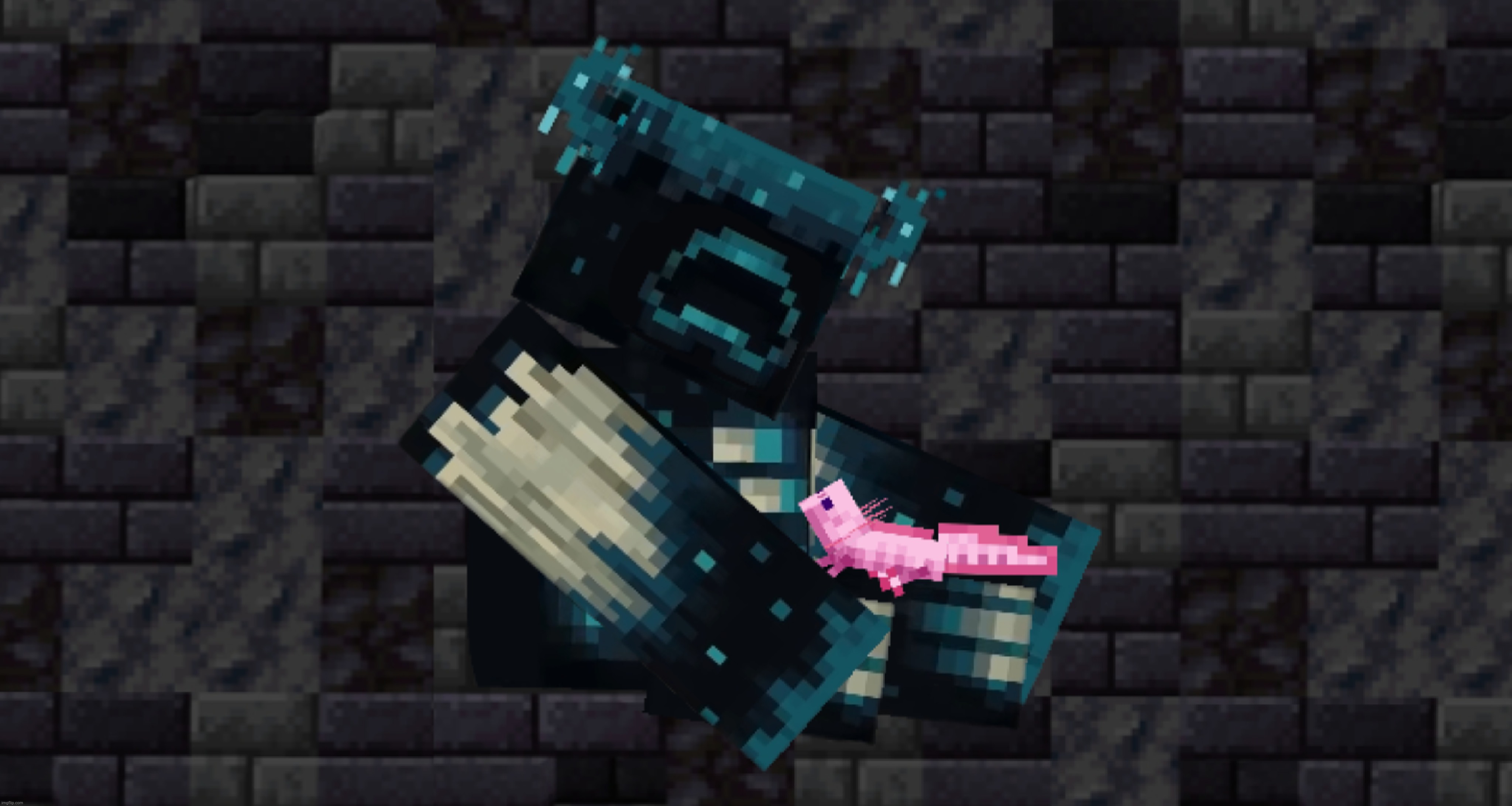 "0mGGG11!1!1!!!11 WaRDeN s0 sCaERyyyYY" Also the Warden: | made w/ Imgflip meme maker