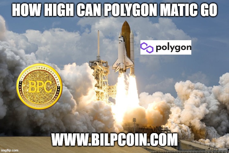 HOW HIGH CAN POLYGON MATIC GO; WWW.BILPCOIN.COM | made w/ Imgflip meme maker