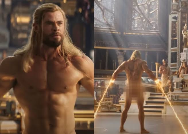 High Quality Naked Thor Blank Meme Template