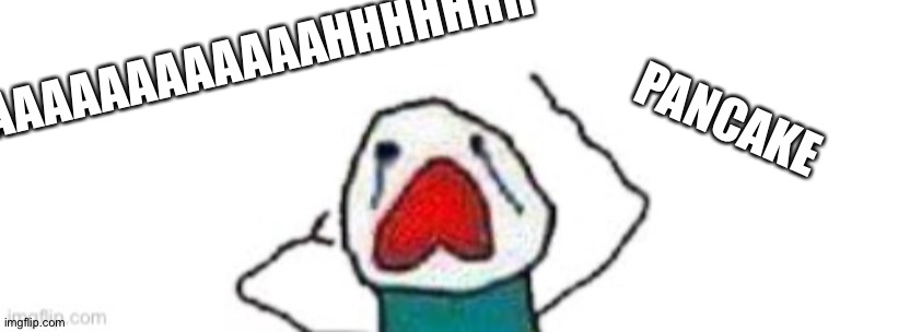 AAAAAAAAAAAAAAHHHHHHH PANCAKE | made w/ Imgflip meme maker