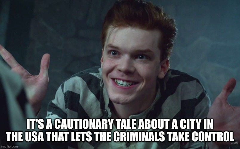Welcome to Chicago | IT'S A CAUTIONARY TALE ABOUT A CITY IN THE USA THAT LETS THE CRIMINALS TAKE CONTROL | image tagged in chicago,defund the police,just step down | made w/ Imgflip meme maker