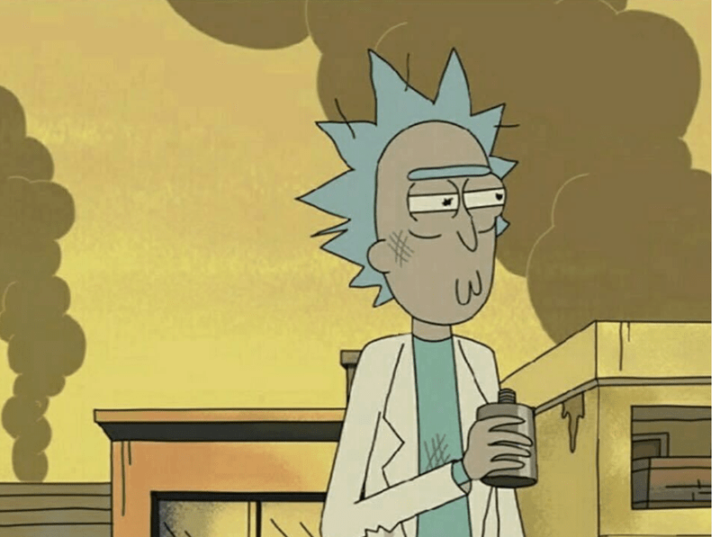 Rick and Morty Blank Meme Template