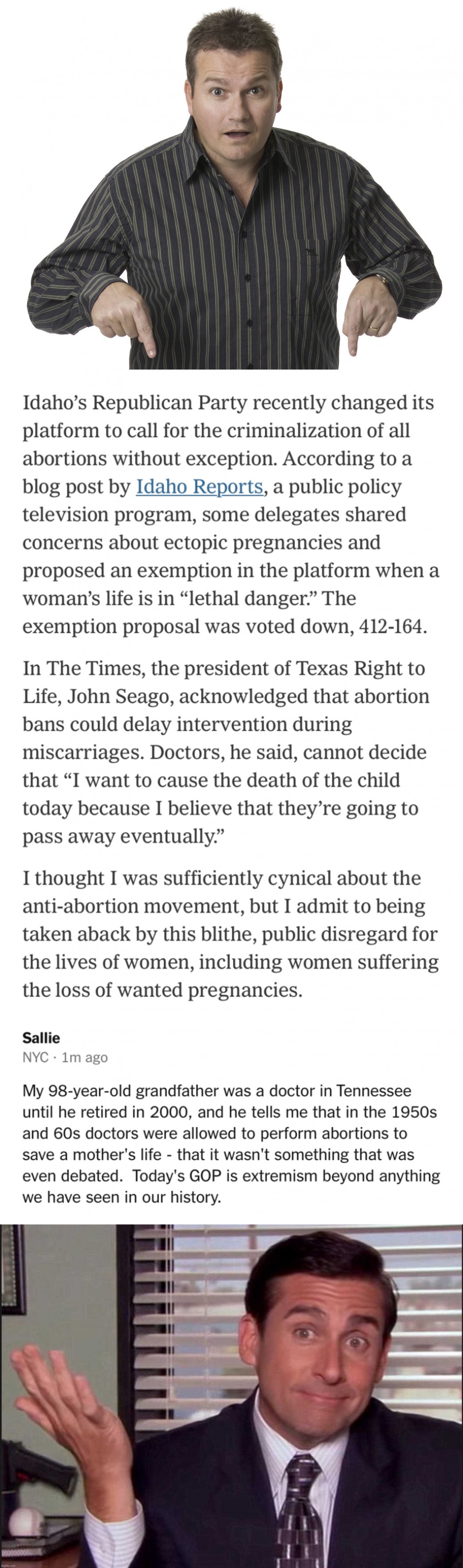 Anti-life pro-lifers Blank Meme Template