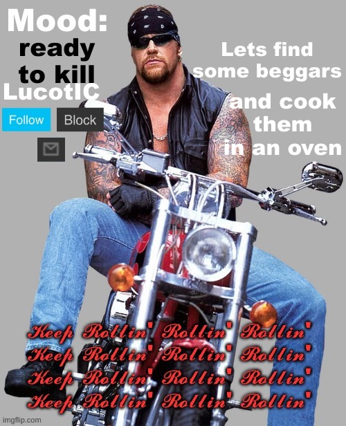 throw em in an oven | Lets find some beggars; ready to kill; and cook them in an oven | image tagged in the american bad-a template | made w/ Imgflip meme maker