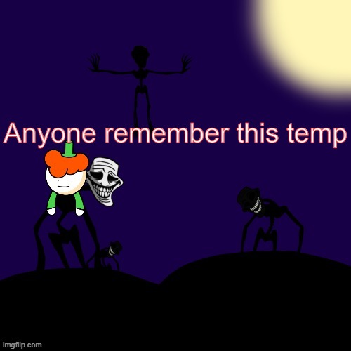 Lucky Trollge Temp Shoulder Ver | Anyone remember this temp | image tagged in lucky trollge temp shoulder ver | made w/ Imgflip meme maker