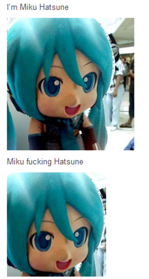 High Quality miku Blank Meme Template