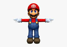 T-poseing Mario Blank Meme Template
