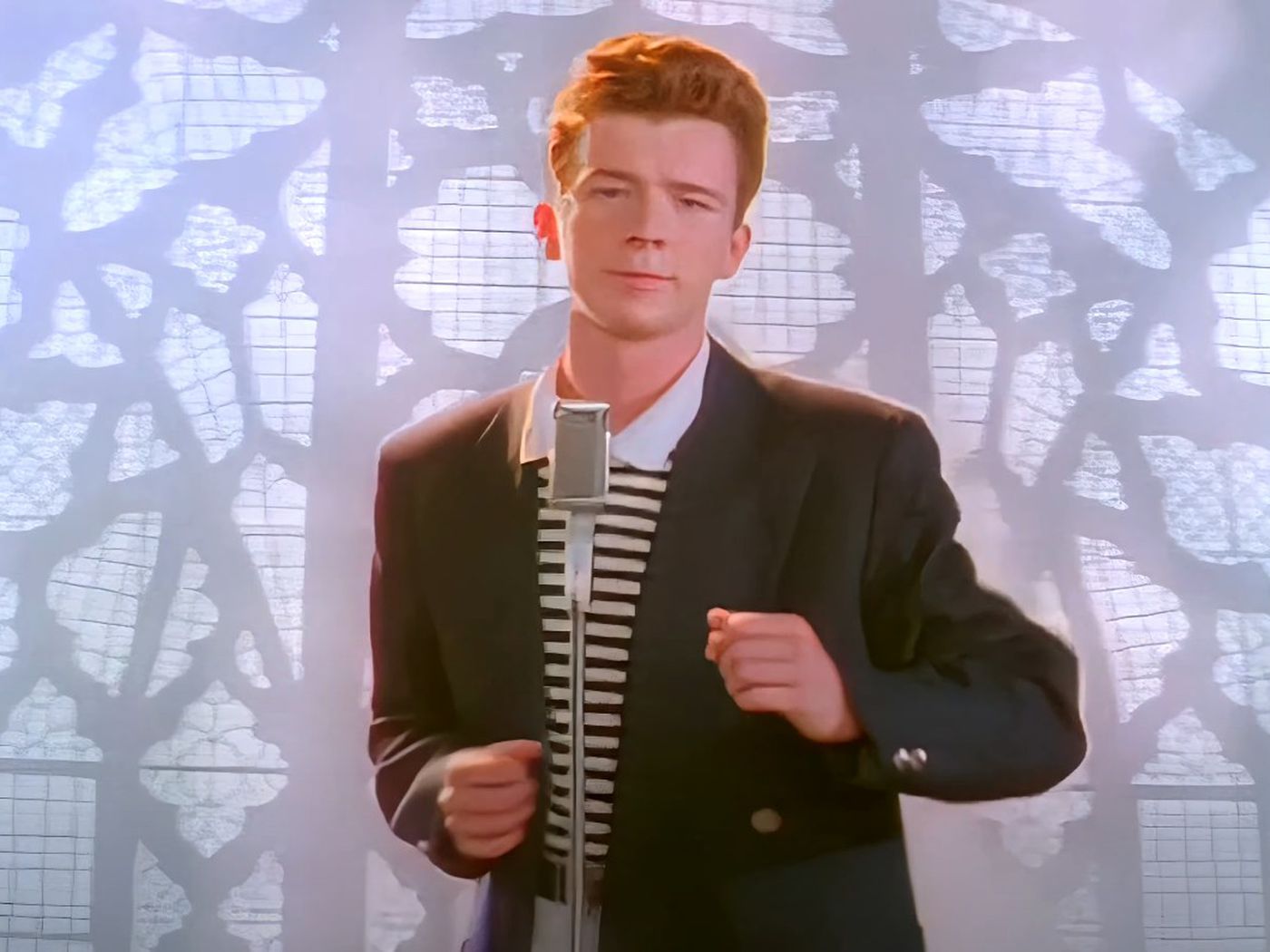 Rick Rolled XD Blank Meme Template