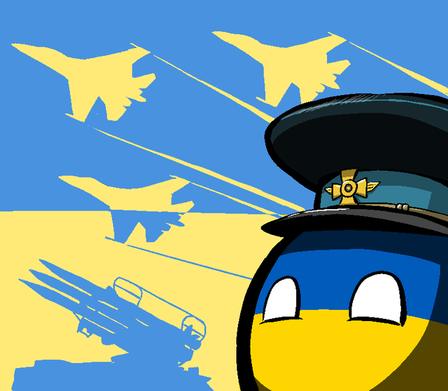 Ukraineball glory Blank Meme Template