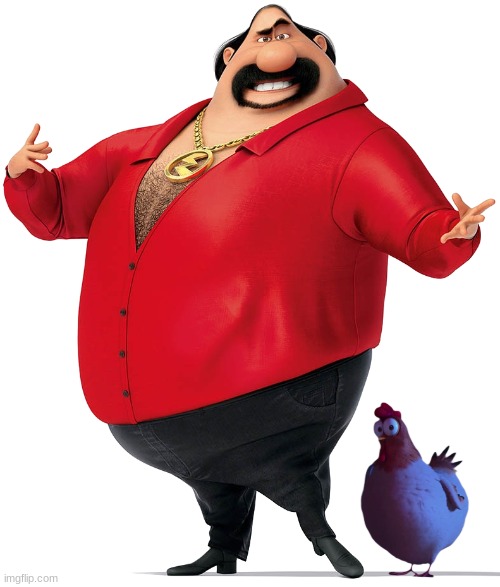 El Macho and his pet chicken Pollito.mp3 | image tagged in el macho,despicable me,chicken | made w/ Imgflip meme maker