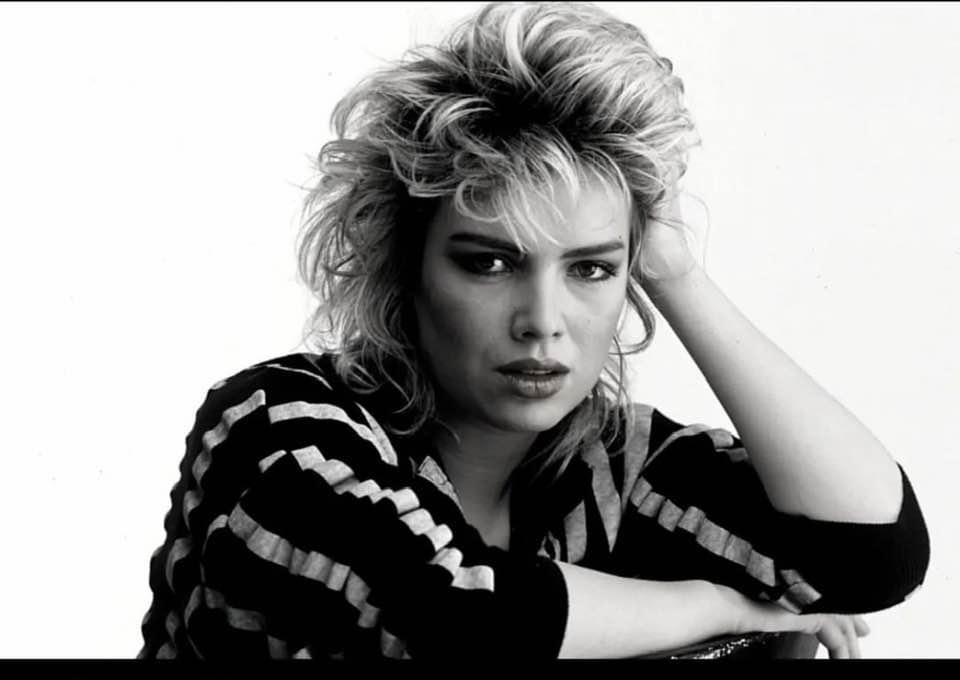 Kim Wilde black & white Blank Meme Template