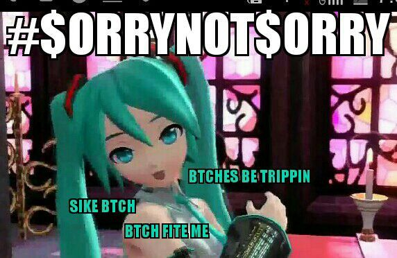 sassy miku Blank Meme Template