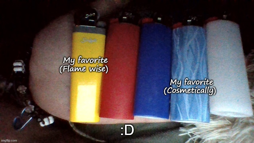 My favorite (Flame wise); My favorite (Cosmetically); :D | made w/ Imgflip meme maker