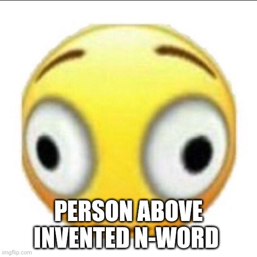 bonk | PERSON ABOVE INVENTED N-WORD | image tagged in bonk | made w/ Imgflip meme maker