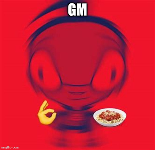 SPAGHITE | GM | image tagged in spaghite | made w/ Imgflip meme maker