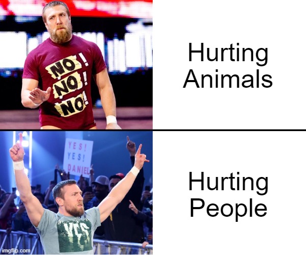 Hurting Animals; Hurting People | made w/ Imgflip meme maker