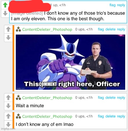 Dude really straight up admitted to being underaged for this website | made w/ Imgflip meme maker