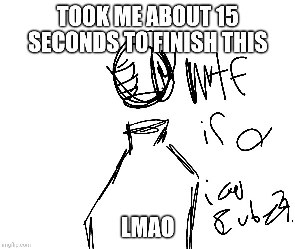 tf is an ice cube | TOOK ME ABOUT 15 SECONDS TO FINISH THIS; LMAO | made w/ Imgflip meme maker