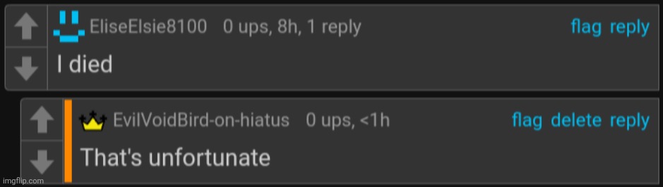 Was gonna add a link but it's more funny without context | image tagged in never gonna give you up,never gonna let you down,never gonna run around,and desert you,memes,funny | made w/ Imgflip meme maker
